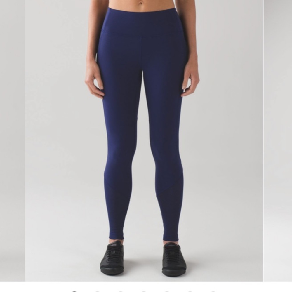 Lululemon Fit Physique Tight. Hero Blue, size 8.